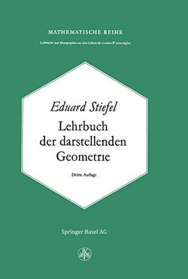 【预售】Lehrbuch Der Darstellenden Geometrie