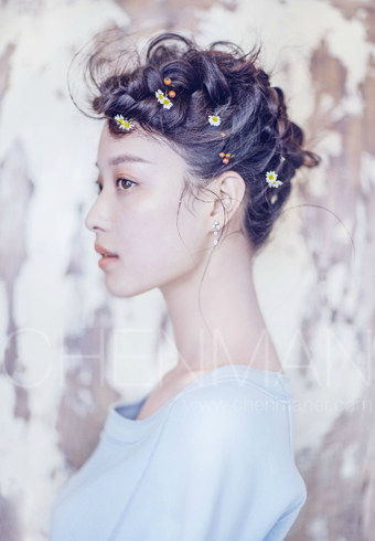 美女明星 倪妮 海报制作高清写真相纸印刷房间装饰挂画V10240B