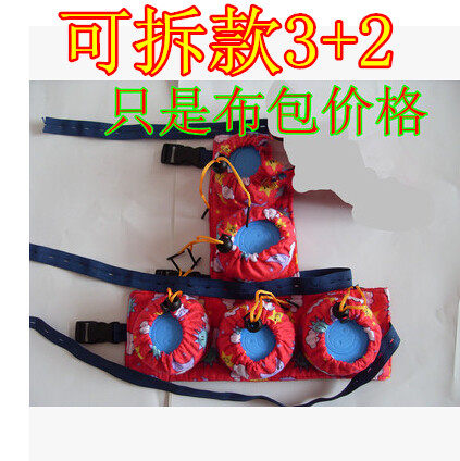 可拆分腹部 腰部艾灸器具布包随身灸艾灸盒腰腹部