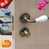 瓷 Специальное предложение белая керамическая антикварная скрытая дверная замка