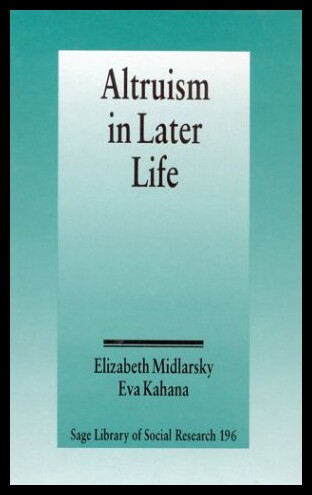 【预售】Altruism in Later Life