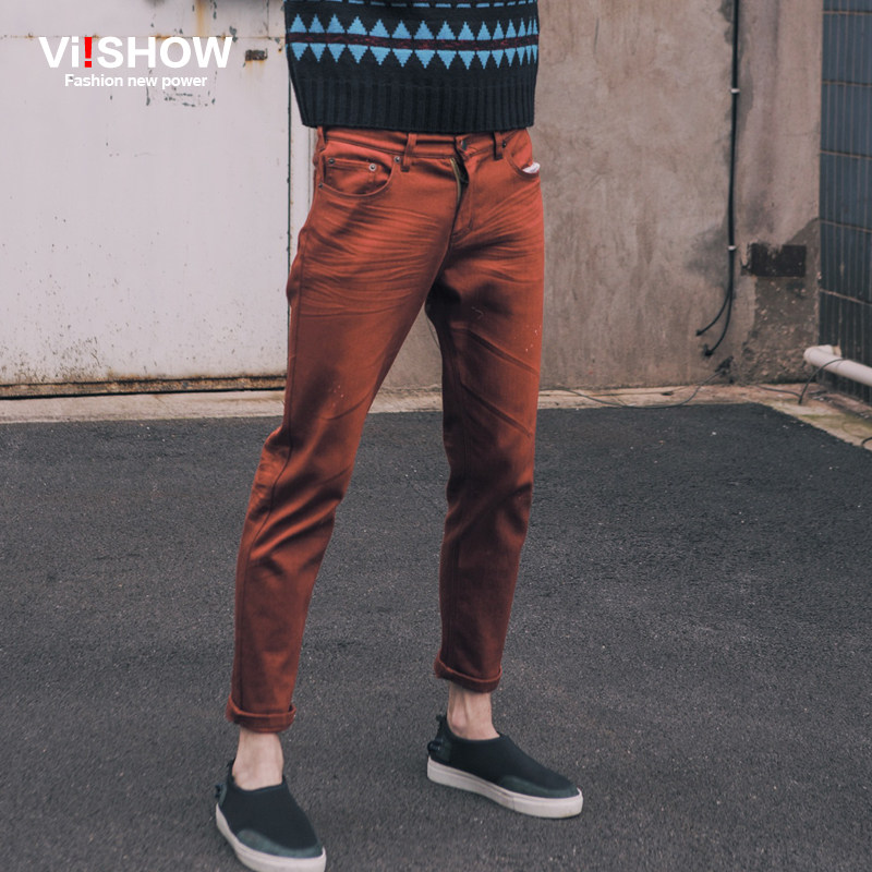 Jeans pour jeunesse coupe droite VIISHOW pour automne - Ref 1476942 Image 1