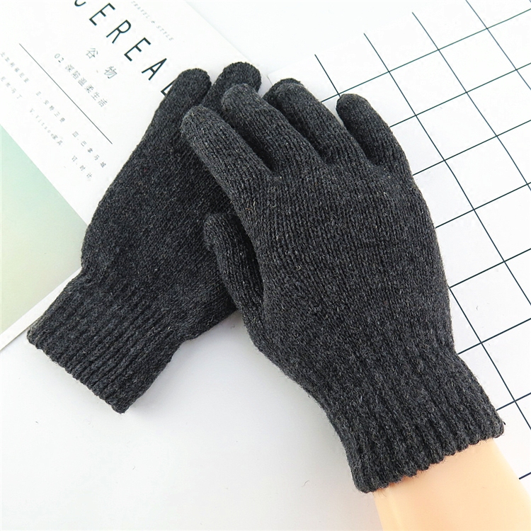 Gants pour homme en Laine Cachemire - Ref 2781651 Image 5