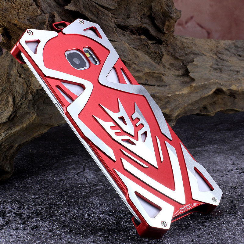 SIMON THOR Ⅱ Aviation Aluminum Alloy Shockproof Armor Metal Case Cover for Samsung Galaxy S6 Edge & Samsung Galaxy S6 Edge Plus