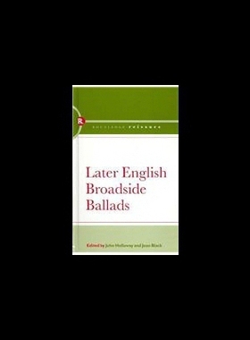 【预售】Later English Broadside Ballads