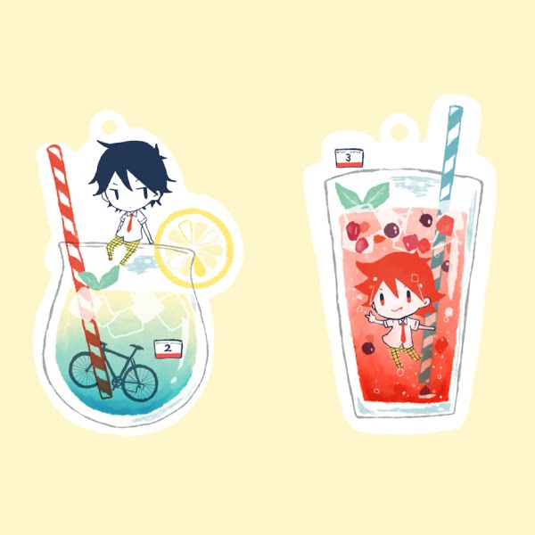 绮丽屋日本动漫周边飙速宅男果汁系列今泉鸣子亚克力挂件满百包邮