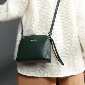 韩版迷你牛皮单肩包