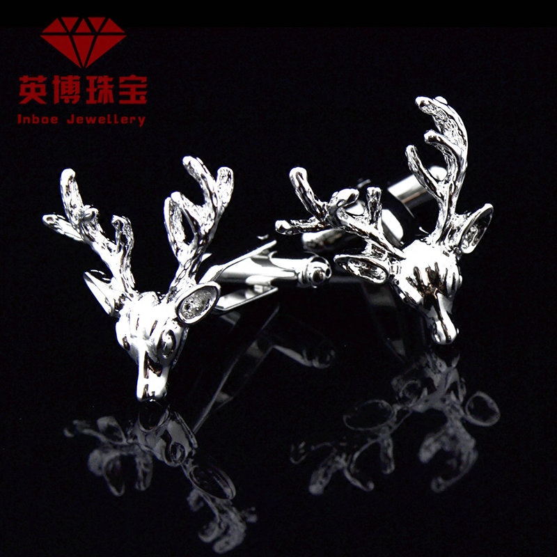 英博 不锈钢电镀袖扣动物造型鹿法式衬衫袖口袖钉 Cufflinks d919|msdalam kategori Aksesori/Belt kulit/Hat/Muffler, cufflink - dari Buy2taobao.com untuk memberikan perkhidmatan ejen Taobao profesional membeli