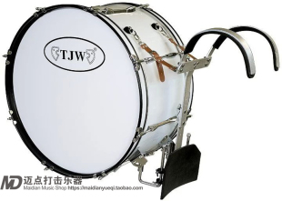 行进军鼓 打折促销 大军鼓 9层杨木PVC行进贝斯鼓 军乐队大鼓 TJW