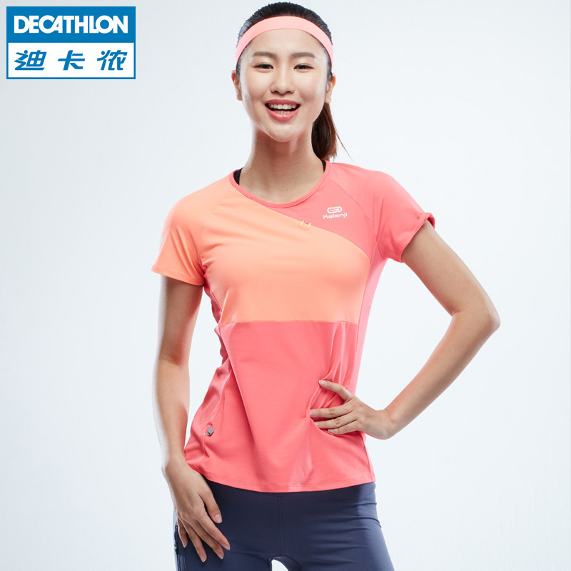 Tshirt de sport femme DECATHLON 8296432 en polyester - Ref 458939 Image 1