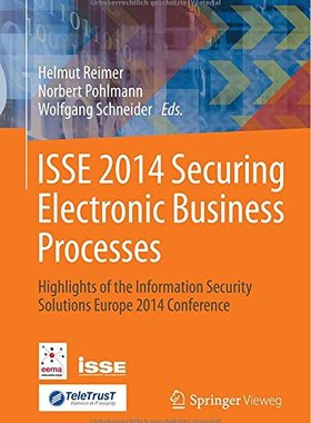 【预订】ISSE 2014 Securing Electronic Busine...