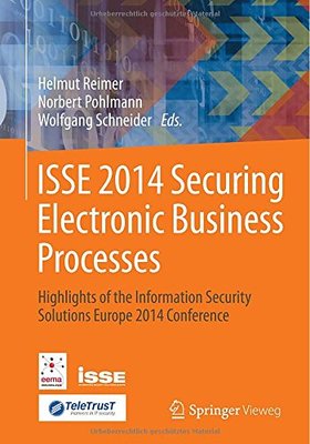 【预订】ISSE 2014 Securing Electronic Busine...