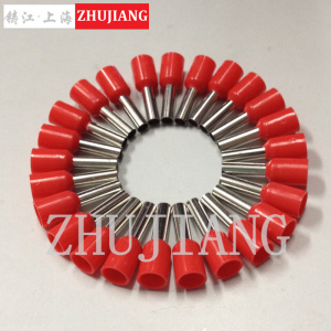 欧式端子冷压端子VE2508 插针管形端子接线端子铜鼻子E2508 针型