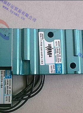 JUKI 775点胶机电磁阀 52A-11-F0B-GM-GDFA-1BA/E93188020A0