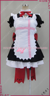 1641 cos服装 lovelive2满怀爱意接近中 高坂穗乃果女仆新品