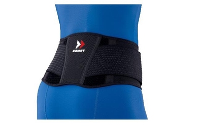 日本代购ZAMST运动健身护腰舒适透气保护固定带护腰带护具 包邮