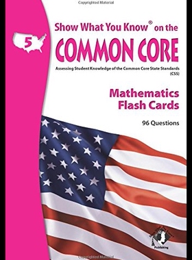【预售】SWYK on the Common Core Math Flash Cards, Grade 5
