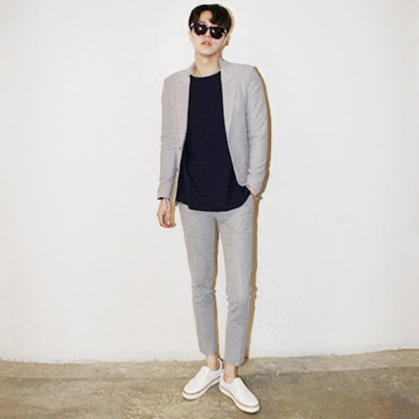 Costume homme pour printemps - Ref 1564433 Image 1