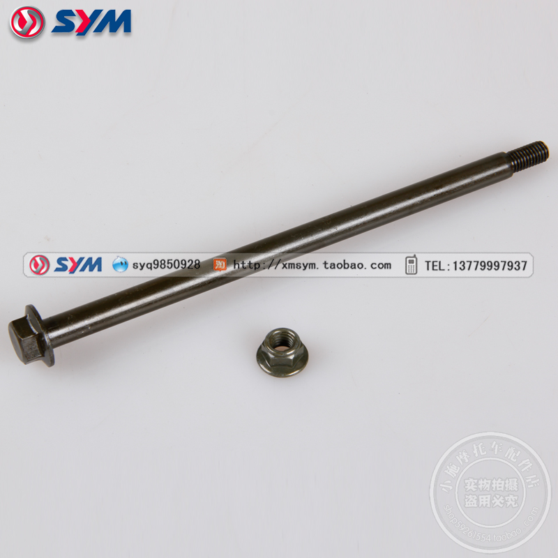 SYM 厦杏 三阳机车 高手 GR125 XS125T-17 主脚架 中架 螺杆 螺母