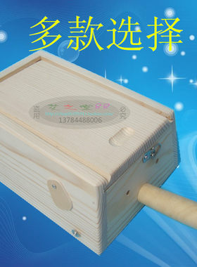 诗情艾意温灸盒柱六针木质背部