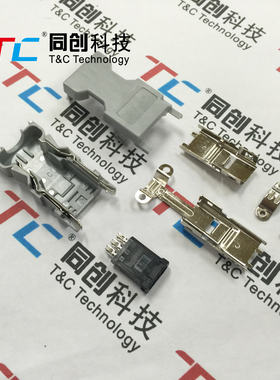 同创科技 IEEE1394 SM-6P 55100-0670松下安川台达编码器插头