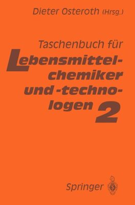 【预订】Taschenbuch Fur Lebensmittelchemiker...