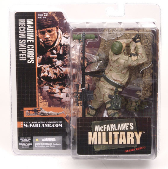 【孩仕宝】玩具模型 麦克法兰 infantry 沙漠 特种兵 狙击手 兵人