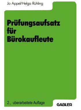 【预售】Prufungsaufsatz Fur Burokaufleute: Ein Lehr- U...