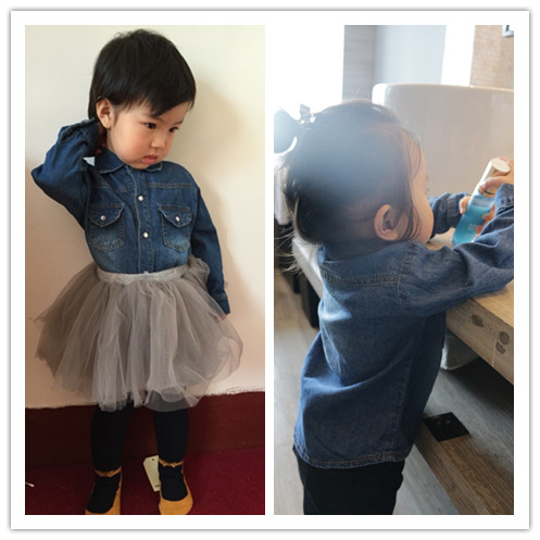 Chemise enfant à manche longue - Ref 2083433 Image 1