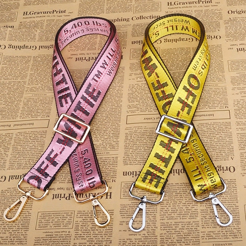Бретели, аксессуар с буквами, сумка на одно плечо, нейлоновый ремешок для сумки