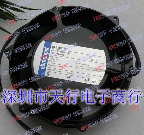 德国ebmpapst 散热风机DV6248/17TDAR 48V 87W 4线 轴流风扇