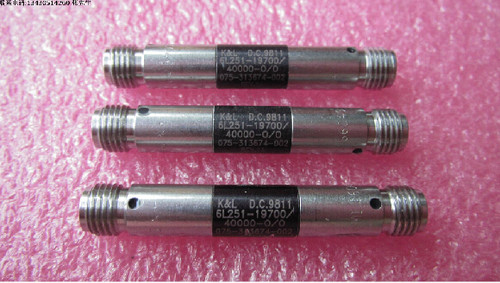 美国K&L进口 6L251-19700/40000-O/O DC-19.7GHz SMA 接头 RF 射频微波同轴低通滤波器 质量包好，包能用 可提供详细测试图
