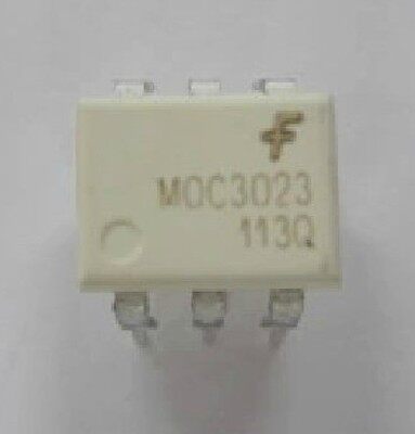 直插 MOC3023 光耦合器双向可控硅驱动器 DIP-6