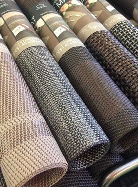 正品乐扣乐扣加厚西餐垫 欧式PVC餐桌隔热垫 盘垫碗垫 水洗速干