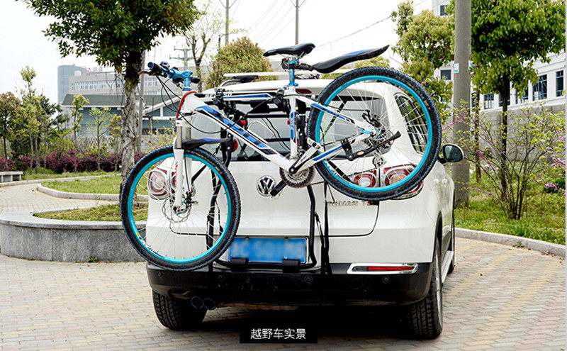 轿车商务汽车车载自行车架山地越野车尾架后备厢单车架挂架悬挂架