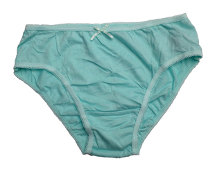 哟呼！PRIMARK*0-10岁女童淡绿色薄全棉三角短裤内裤