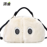 MU cute fish bag 2015 new fashion small fresh Korean tidal handbags shoulder bags diagonal package kitten Pack small