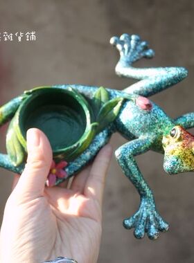 欧美田园风树脂烛台创意家居装饰