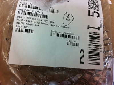 173708-1 泰科/安普 TE/AMP 原装正品连接器 接插件 现货期货