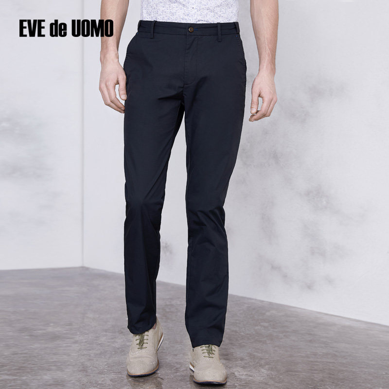 EVE de UOMO/依文春夏男士商務休閑褲直筒長褲EB550553在類目 男裝, 休閒褲中 - 來自Buy2taobao.com提供專業的淘寶代購服務