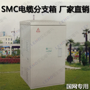 SMC电缆分线箱600*865*320高压柜玻璃钢配电柜电缆分支箱电网专用
