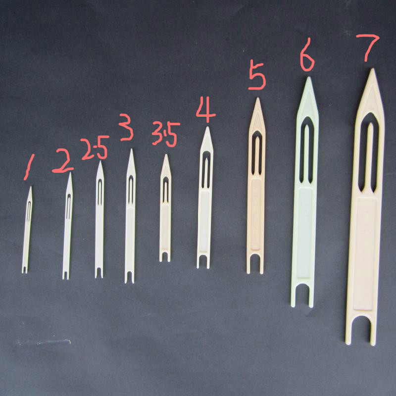 塑料织网梭子 撒网旋网织网补网鱼梭子 渔具编织工具