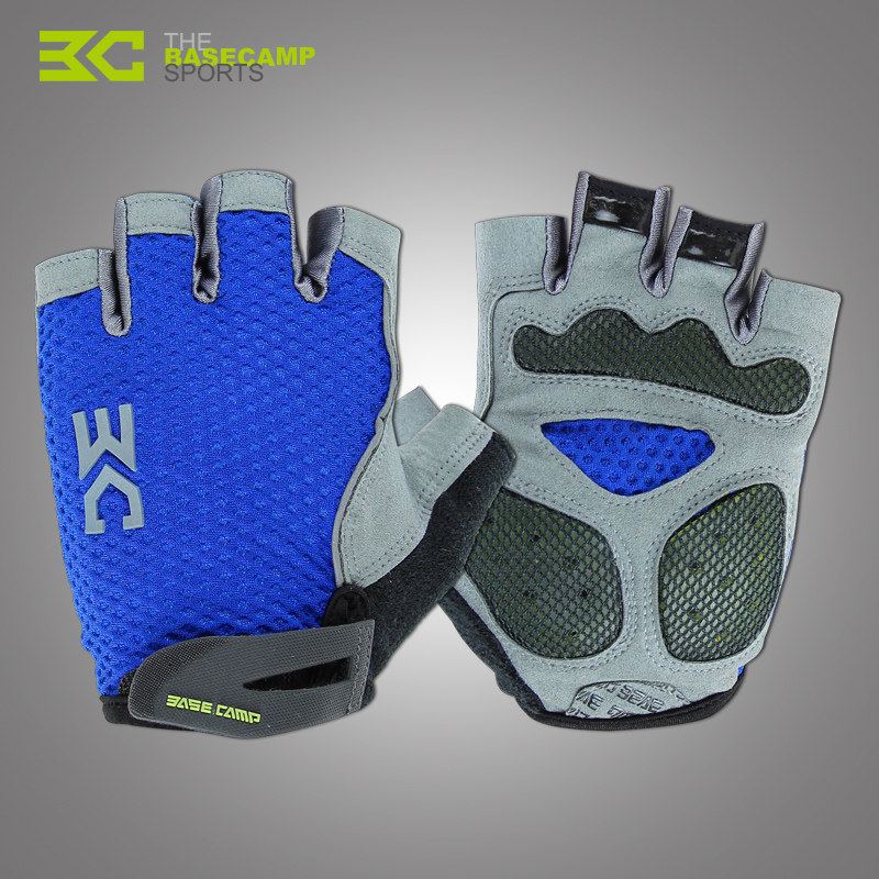 Gants pour vélo mixte BASECAMP - Ref 2241383 Image 1