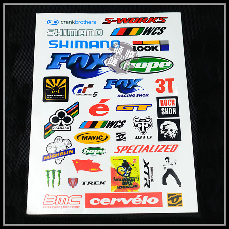 Autocollant pour vélo - Ref 2285299 Image 1