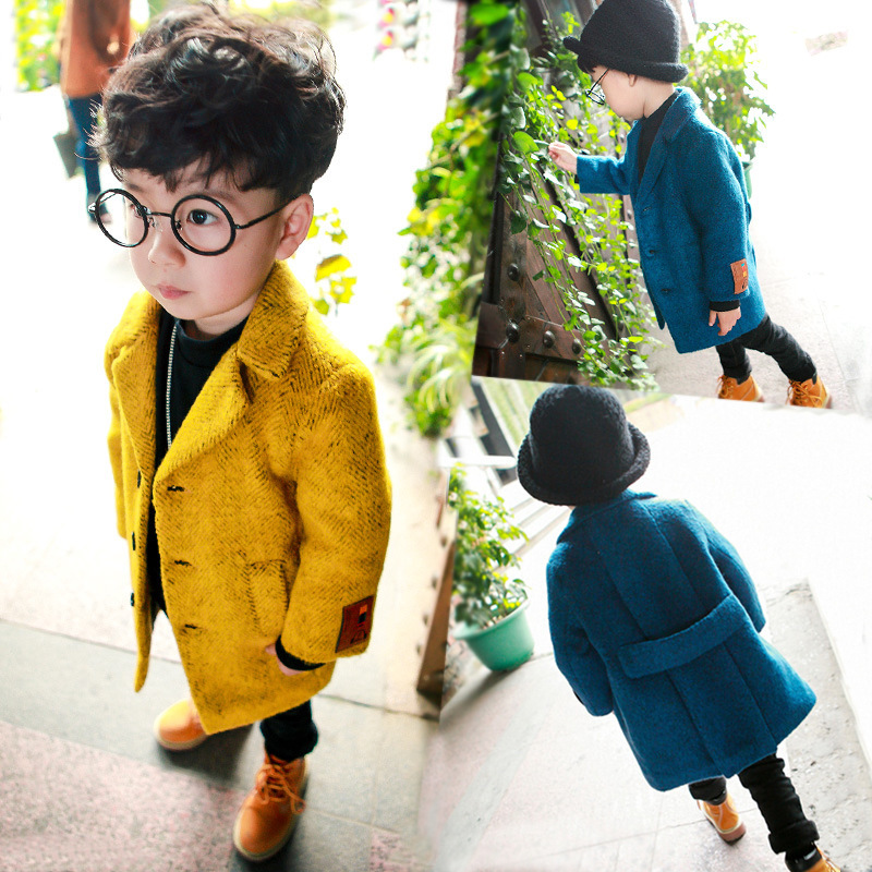 Manteau pour garcon en laine - Ref 2161277 Image 1