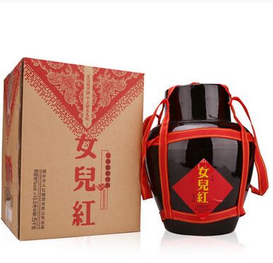 特价绍兴黄酒女儿红酒三年陈红雕花雕酒5L坛装礼盒特价江浙沪包邮