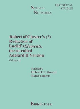 【预售】Robert of Chester S Redaction of Euclid S Elem...