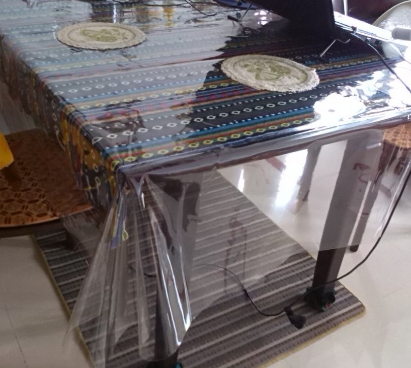 桌垫抢购超薄透明塑料下垂PVC