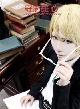 {甜心家}佐田恭也/亚麻反翘/十神白夜弹丸轮舞现货cosplay假发