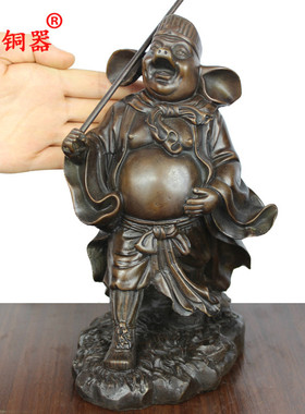 猪八戒摆件黄铜工艺品